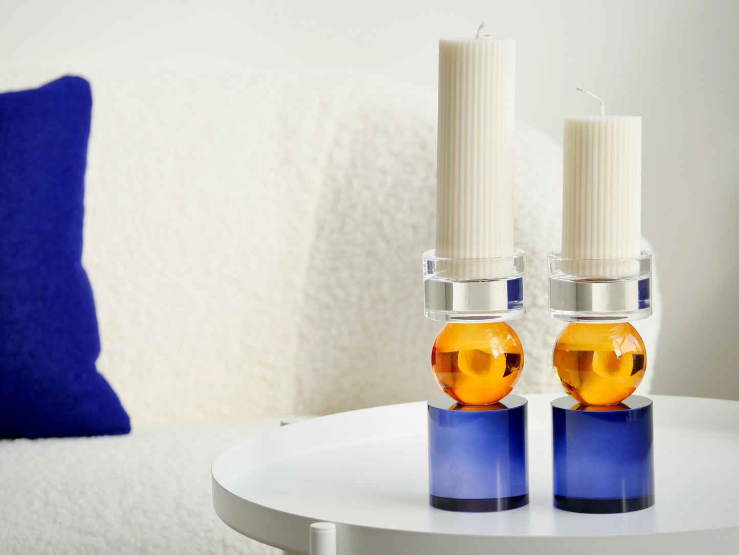 Noah Crystal Candle holder