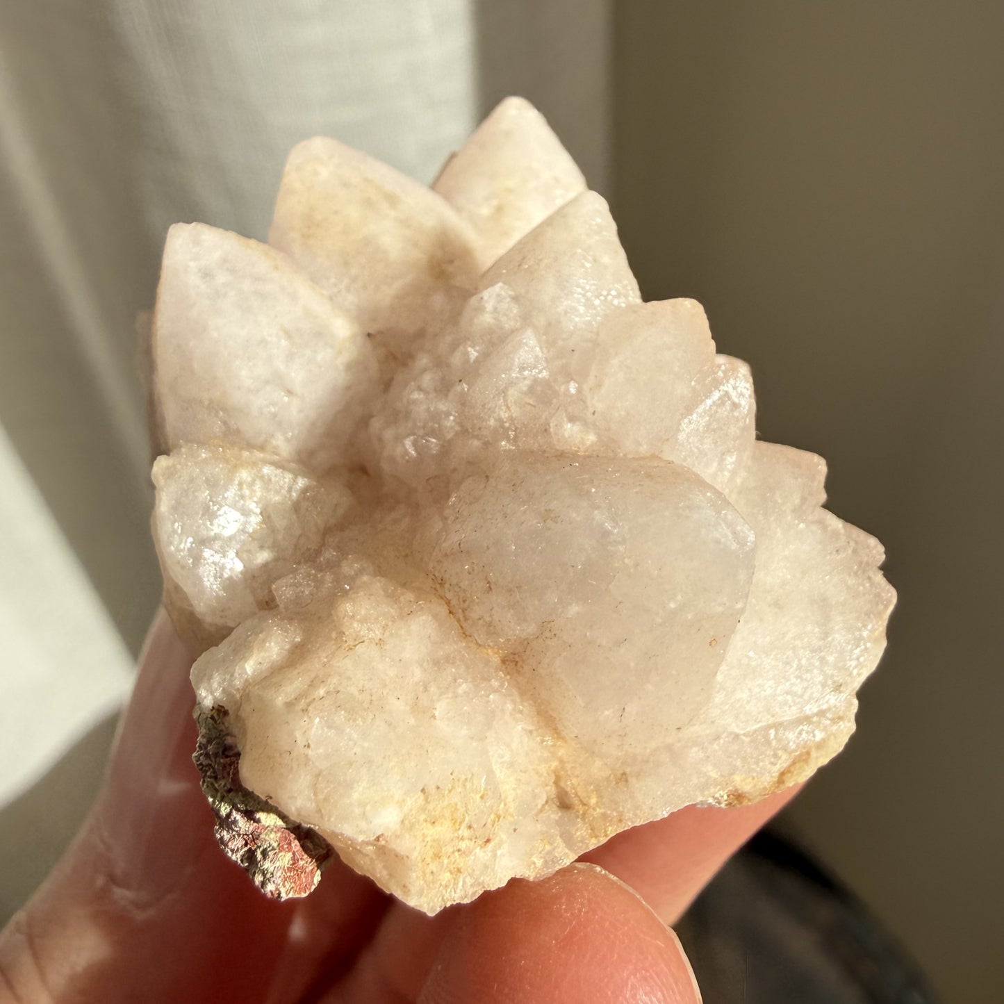 Moroccan Pink Quartz Cluster 15