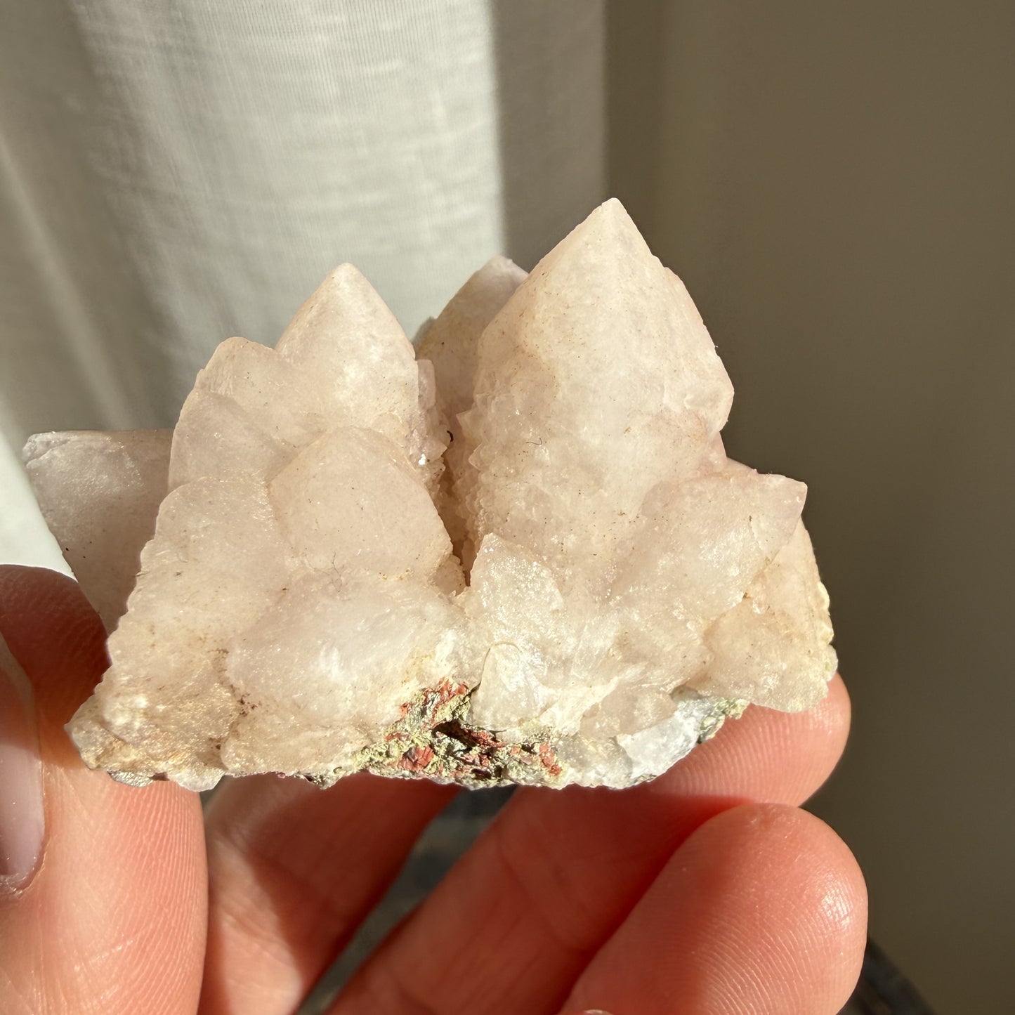 Moroccan Pink Quartz Cluster 15