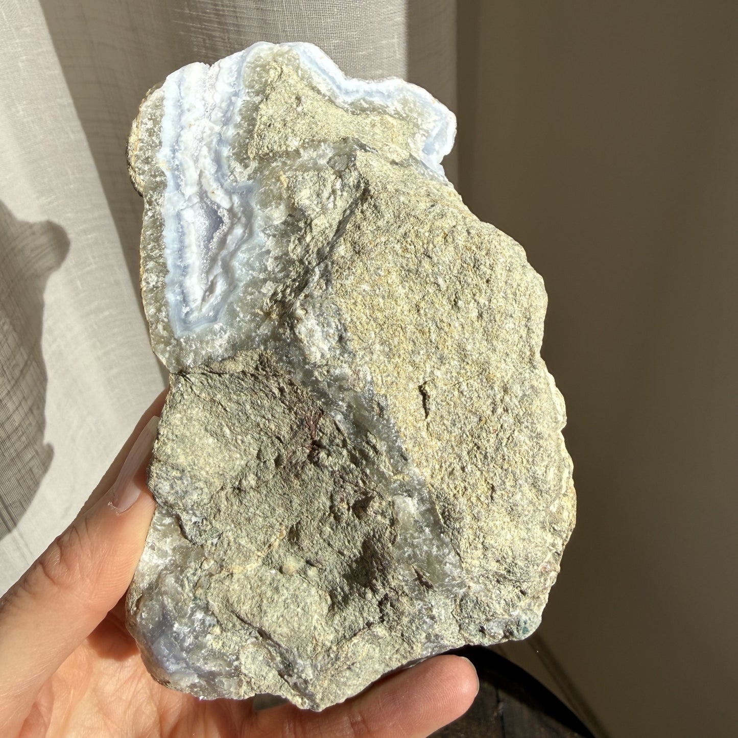 Blue Lace Agate Raw