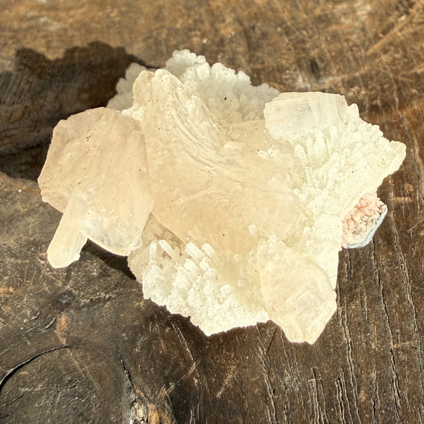 Apophyllite with Stilbite
