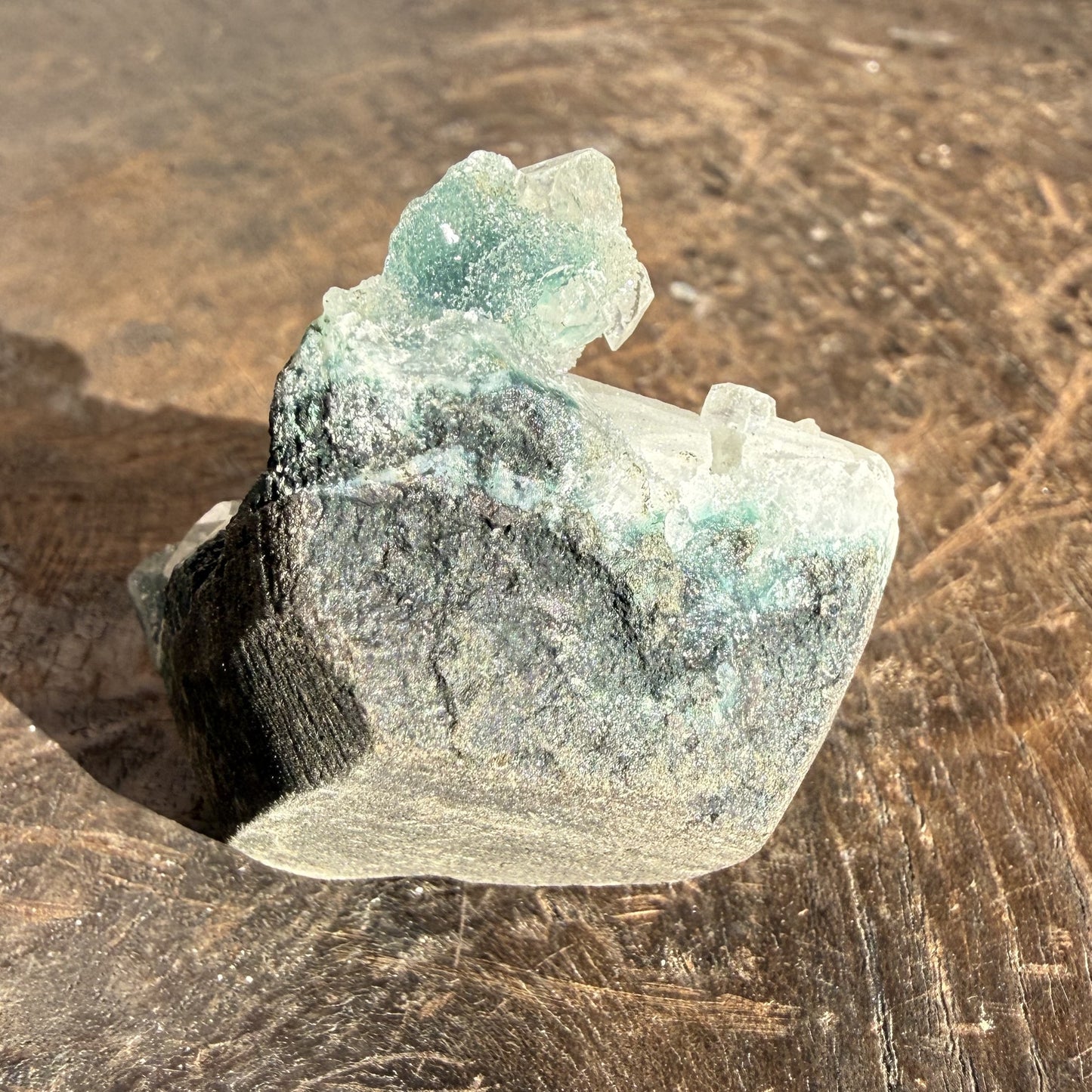 Chalcedony with Apophyllite