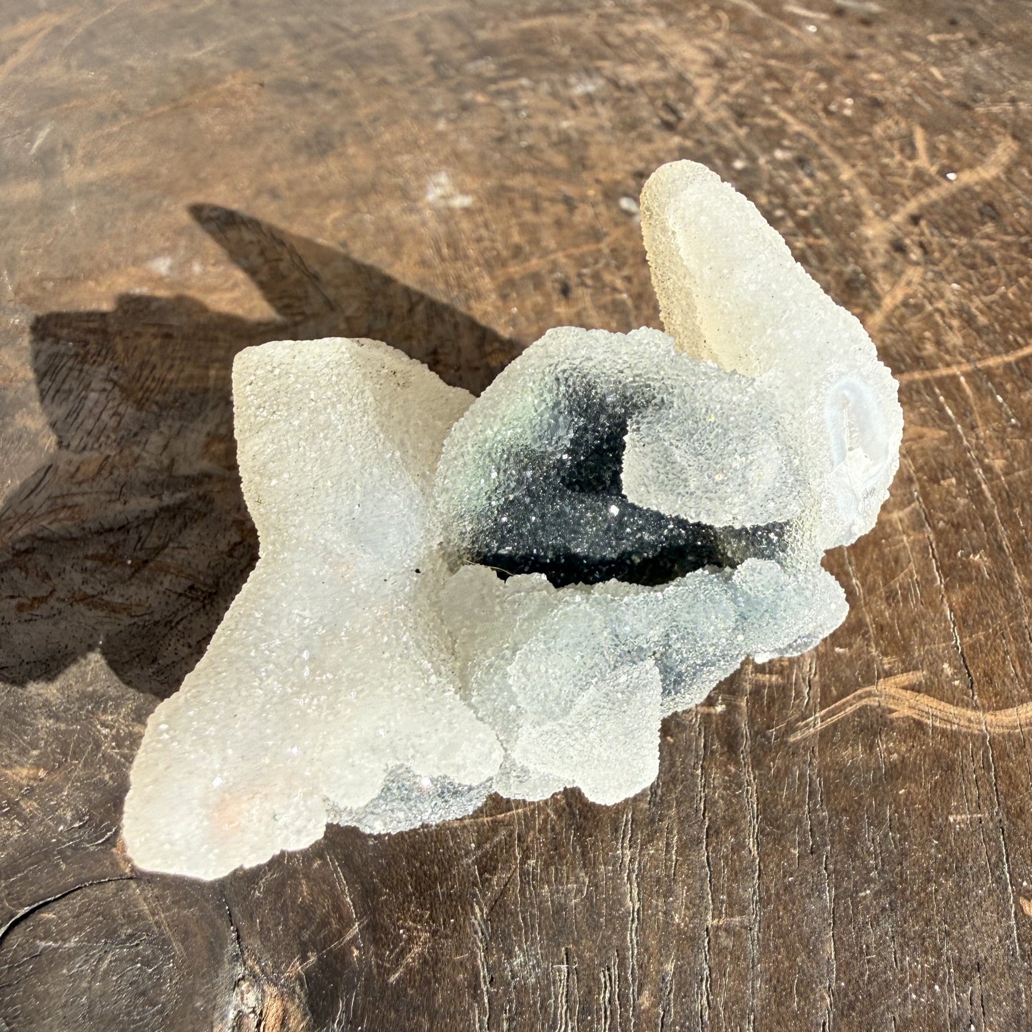 Chalcedony with Stilbite