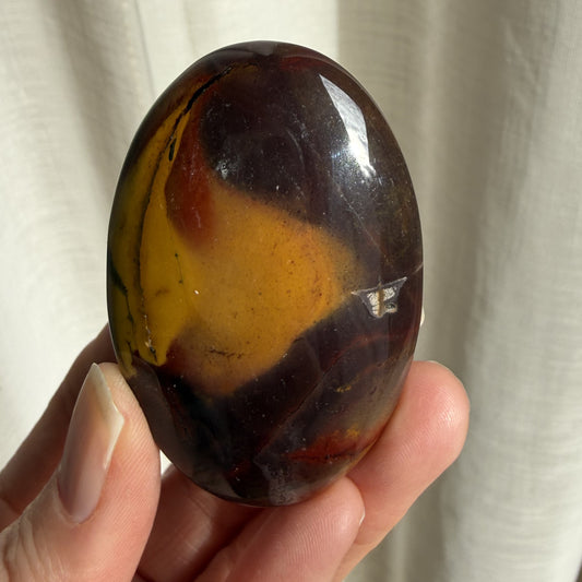 Mookaite Palm Stone - 2