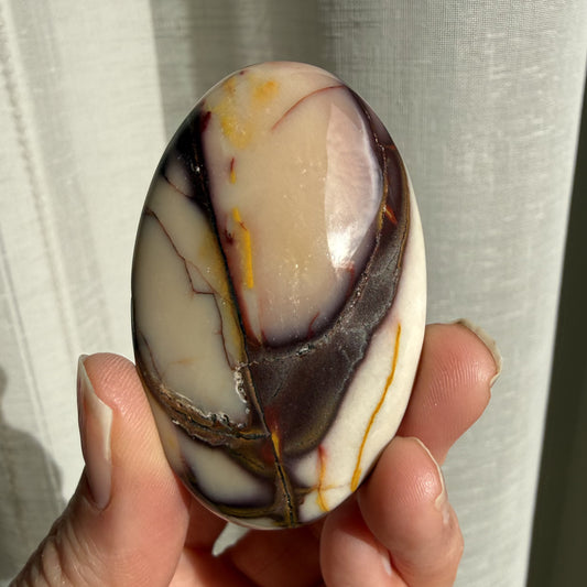 Mookaite Palm Stone - 5