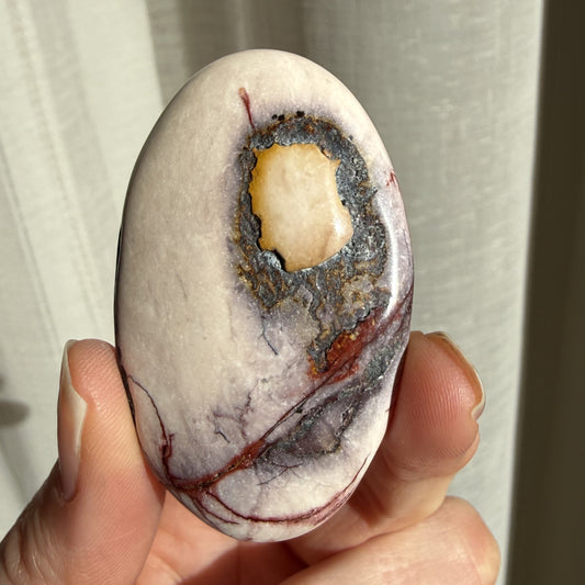 Mookaite Palm Stone - 6