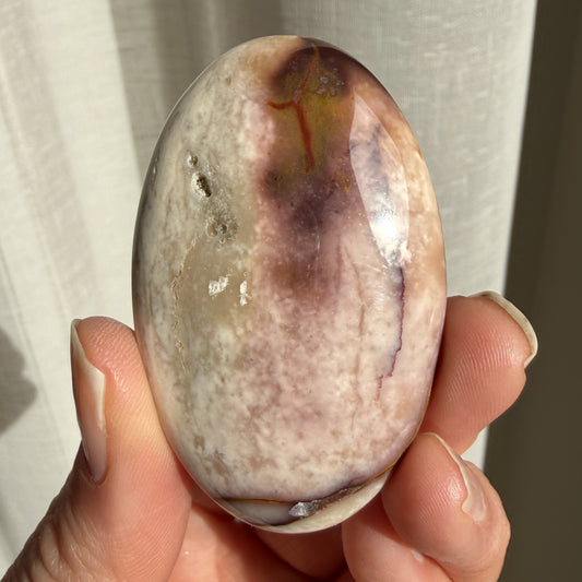 Mookaite Palm Stone - 7