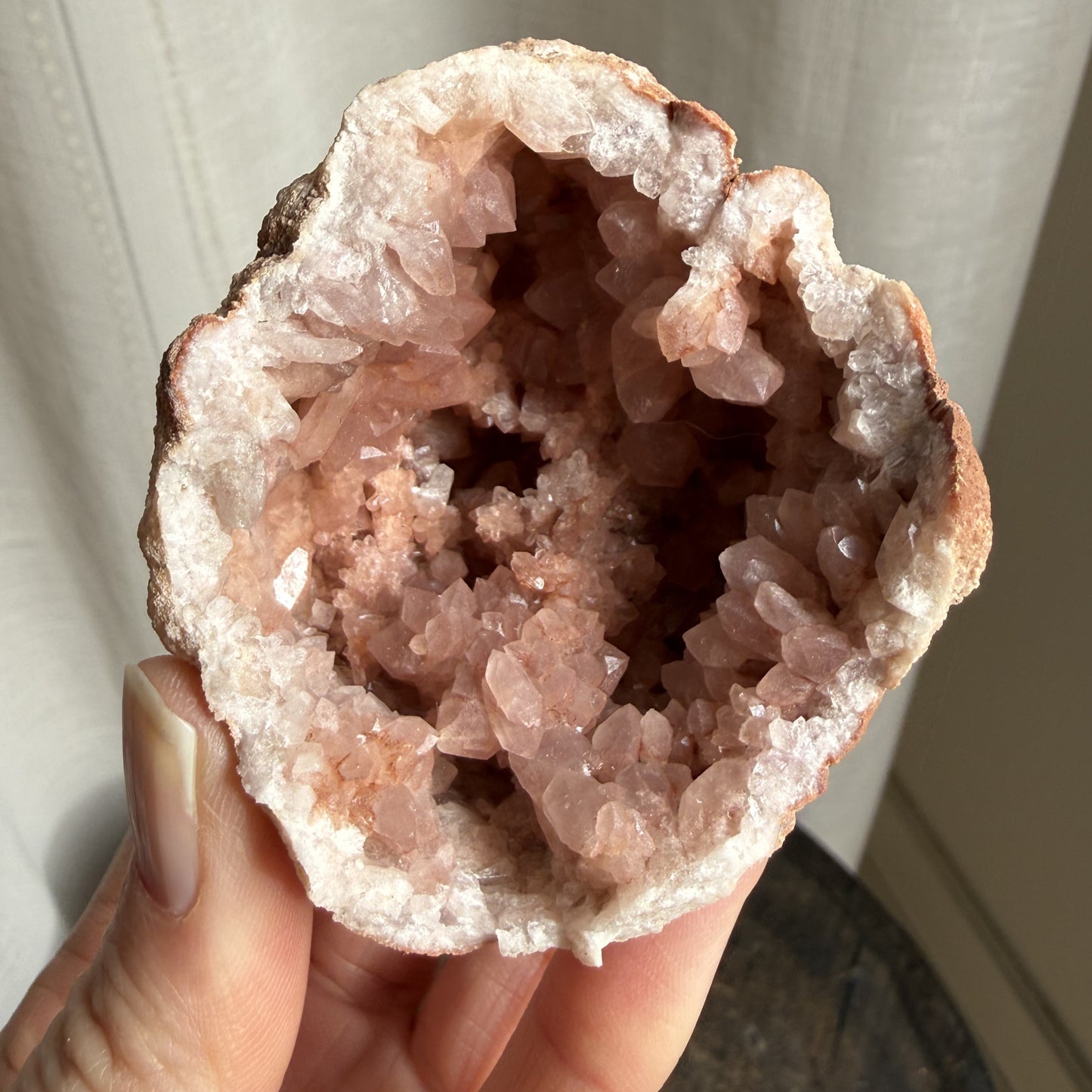 Pink Amethyst Geode 011