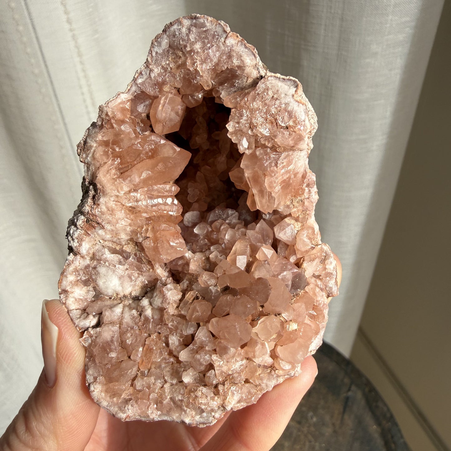 Pink Amethyst Geode 012