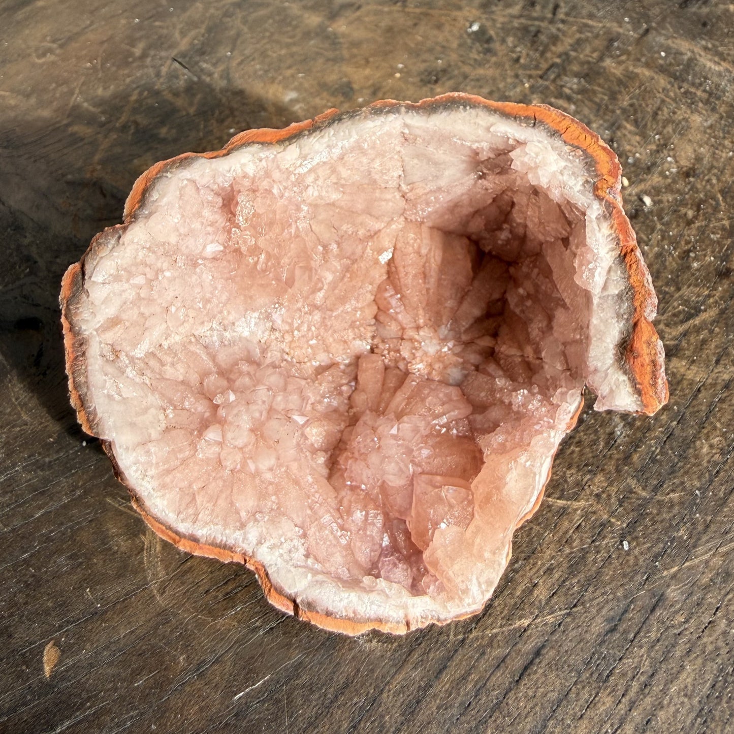 Pink Amethyst Geode 014