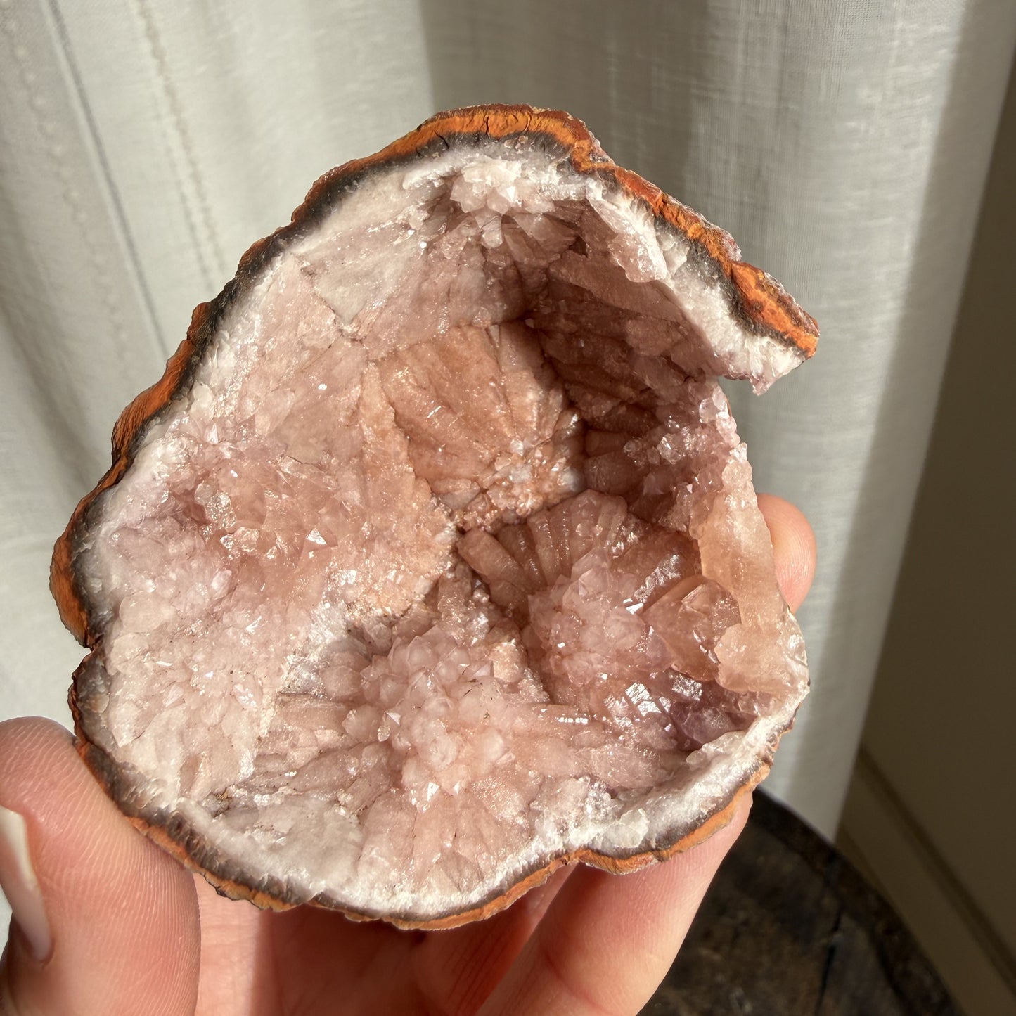Pink Amethyst Geode 014
