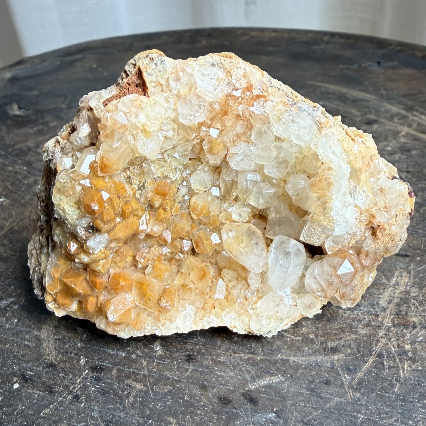 Limonite Quartz Cluster 2