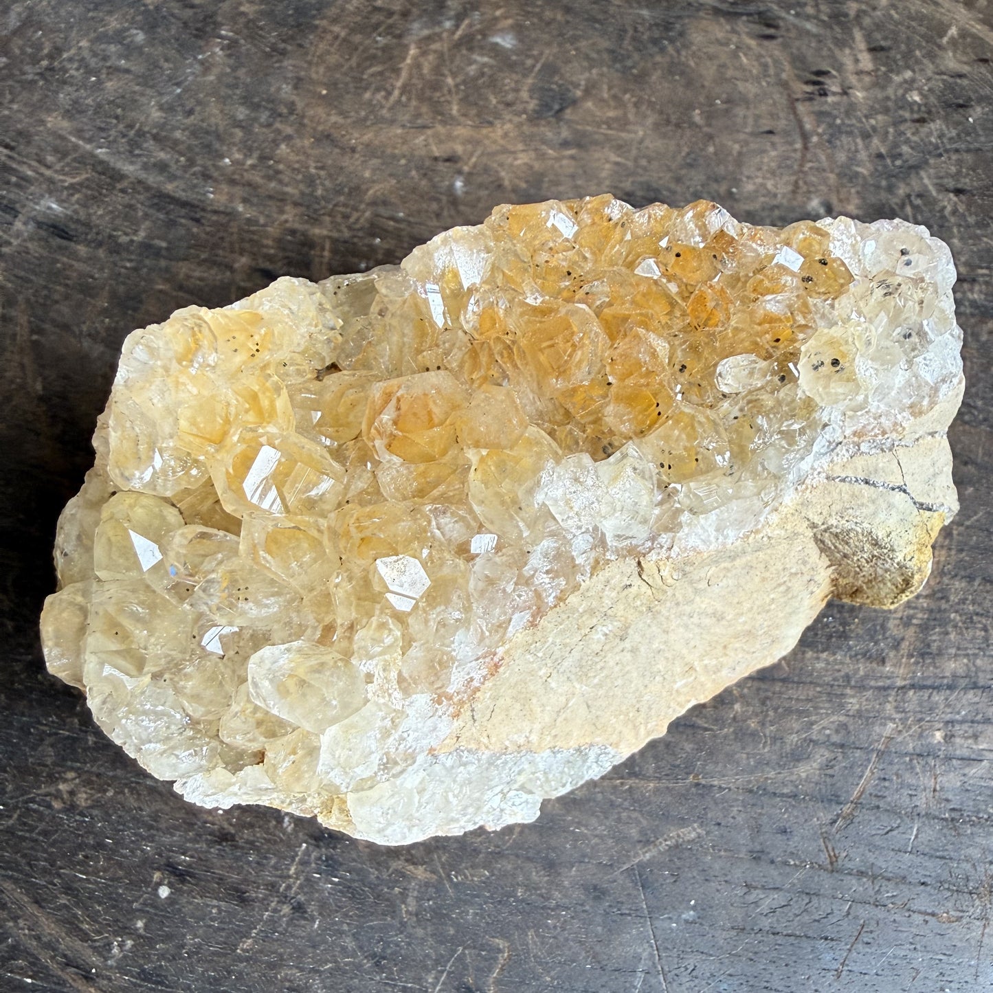 Limonite Quartz Cluster 3
