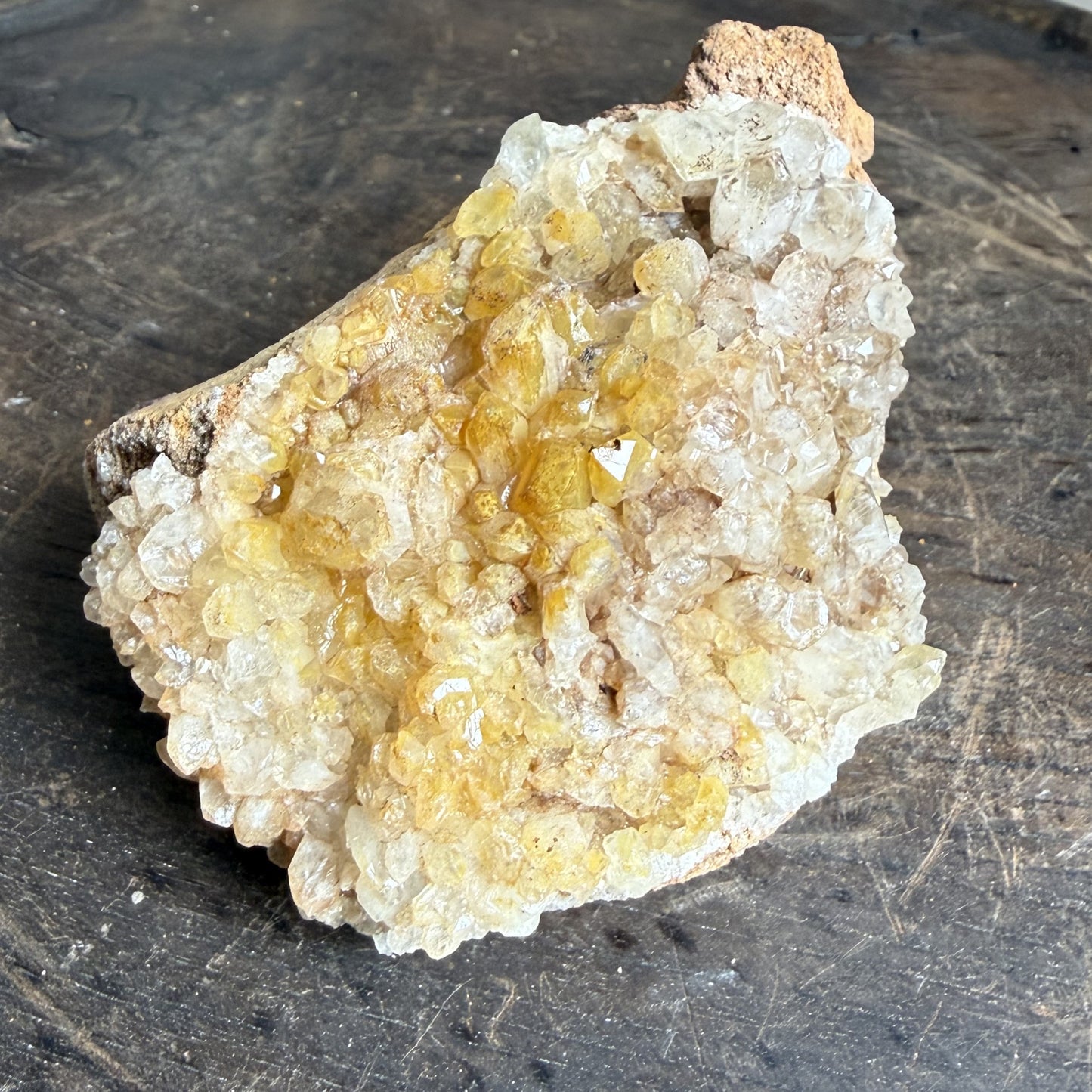 Limonite Quartz Cluster 5