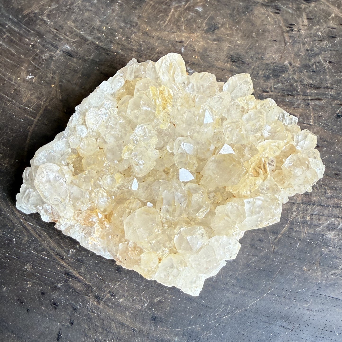 Limonite Quartz Cluster 6