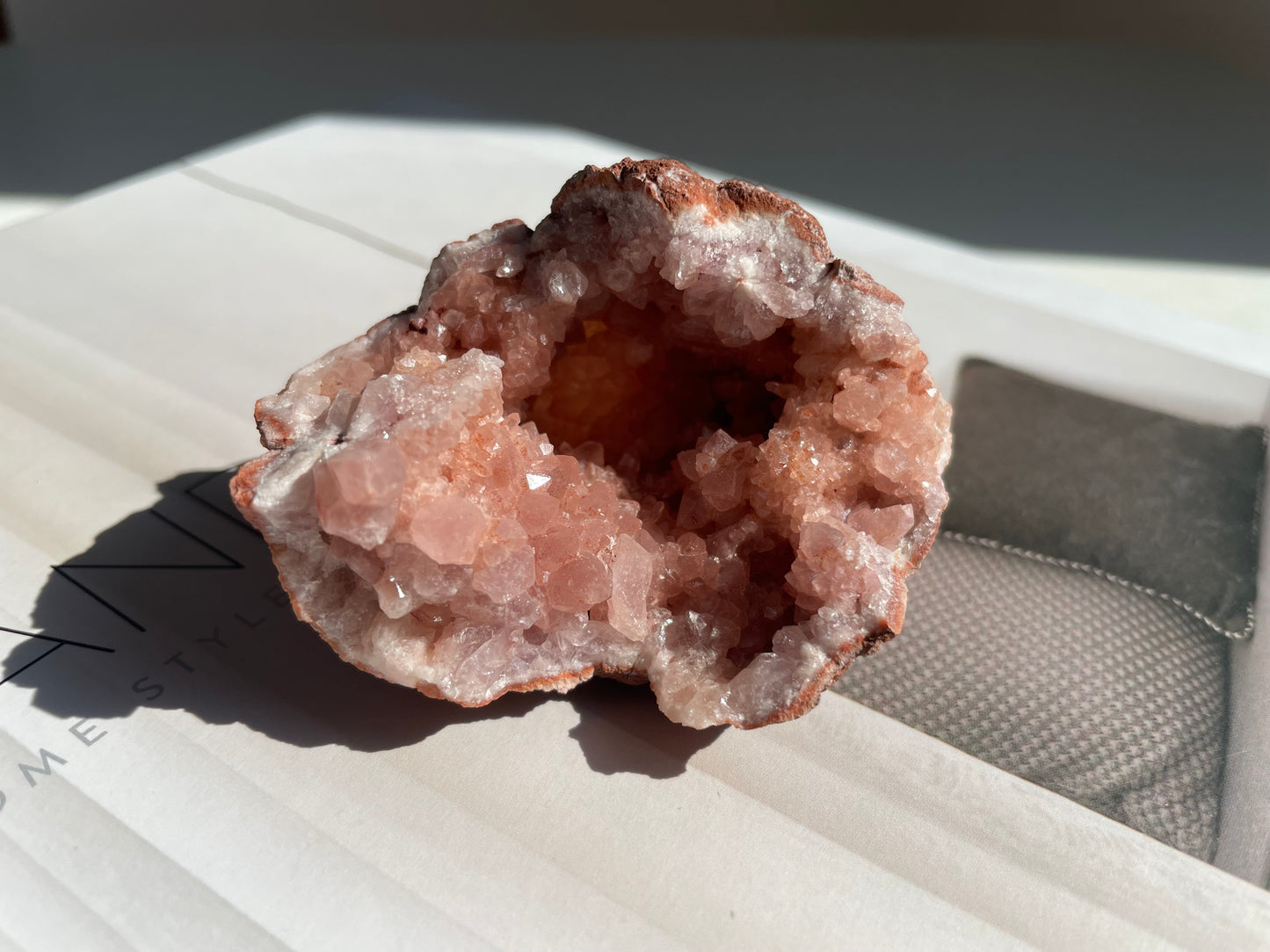 Pink Amethyst Geode - Grade A 021