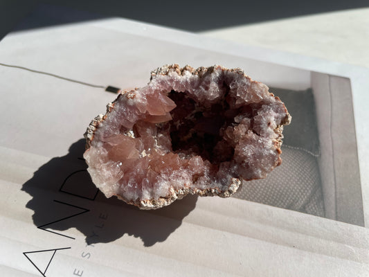 Pink Amethyst Geode - Grade A 014