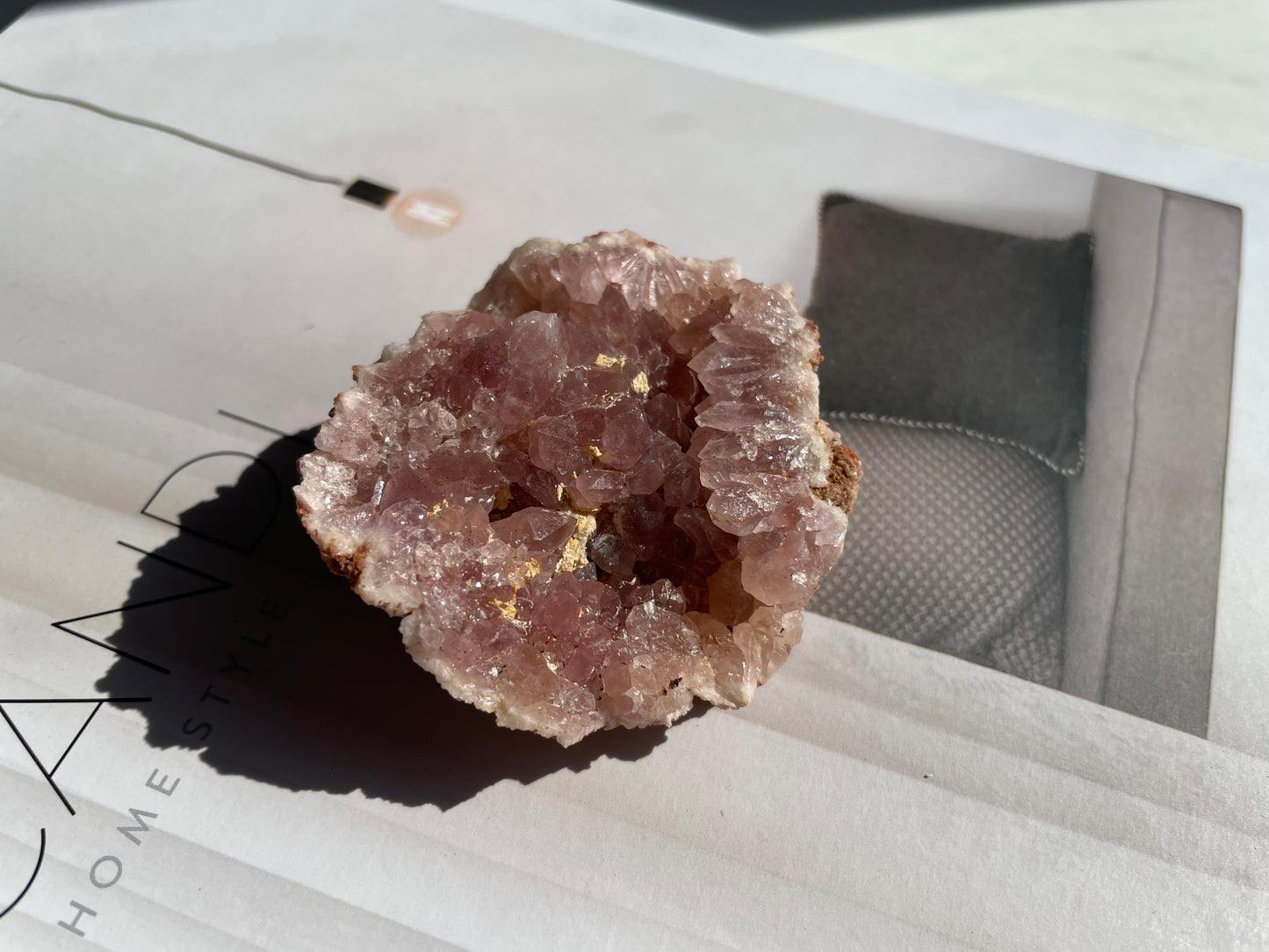 Pink Amethyst Geode - Grade A 017