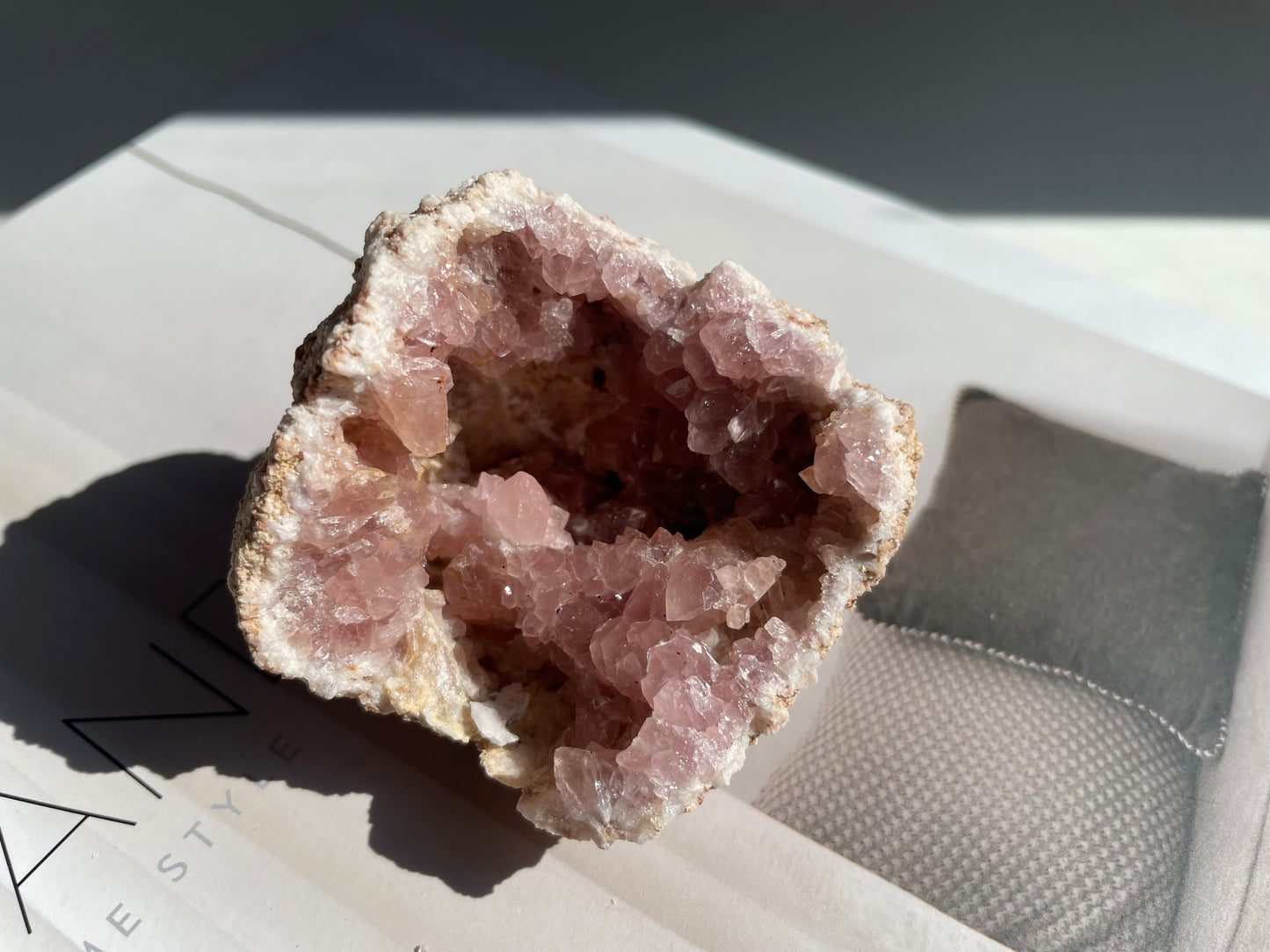 Pink Amethyst Geode - Grade A 011