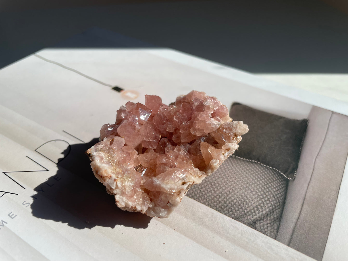 Pink Amethyst Geode - Grade A 010