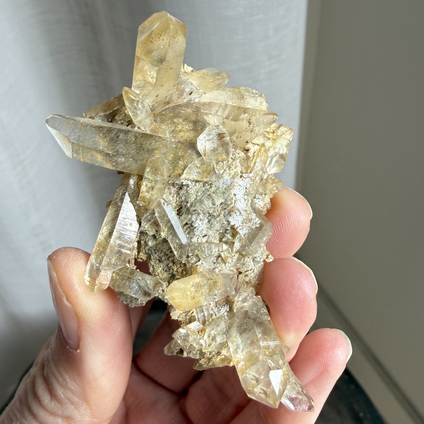 Himalayan Quartz with Golden Healer 050