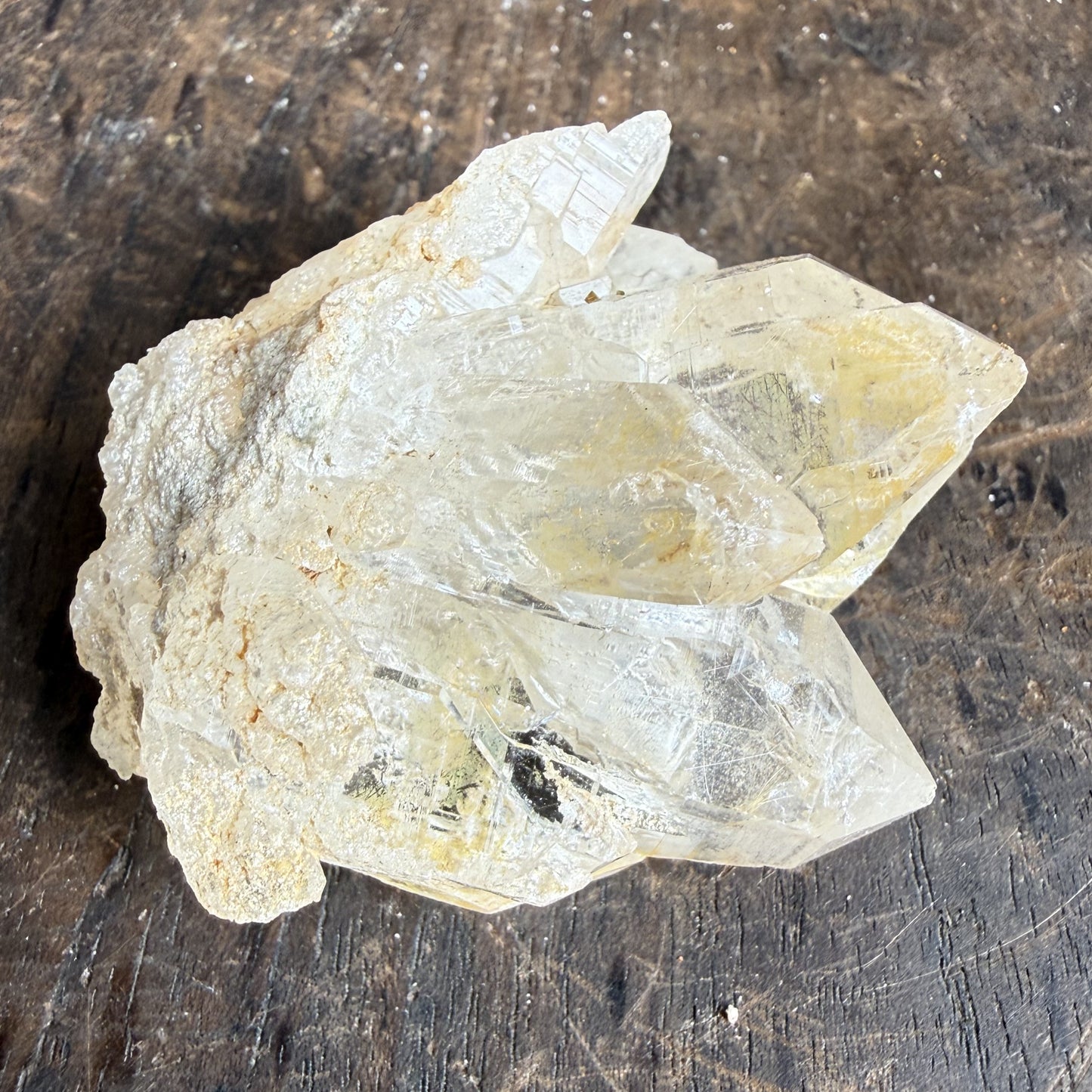 Himalayan Quartz with Golden Healer 052