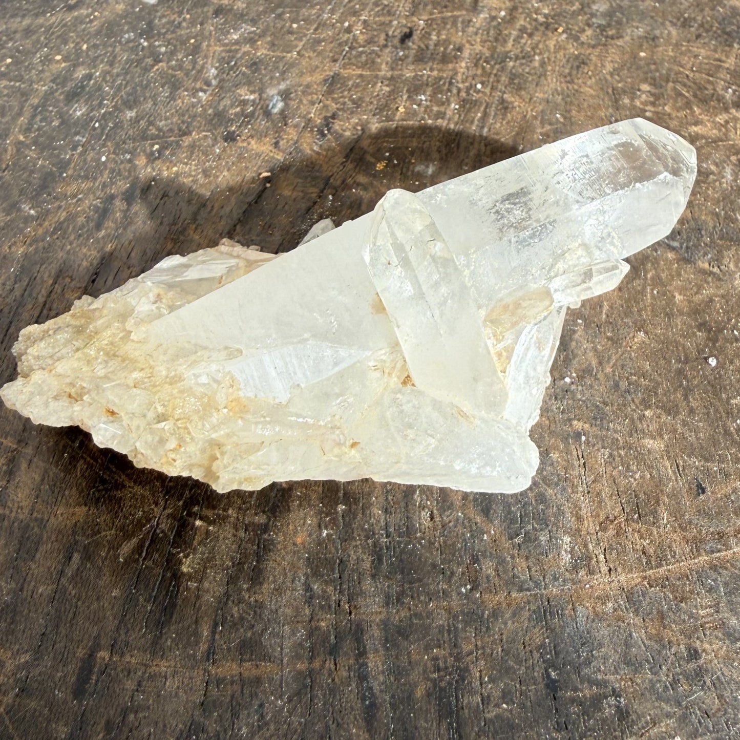 Himalayan Quartz with Golden Healer 055