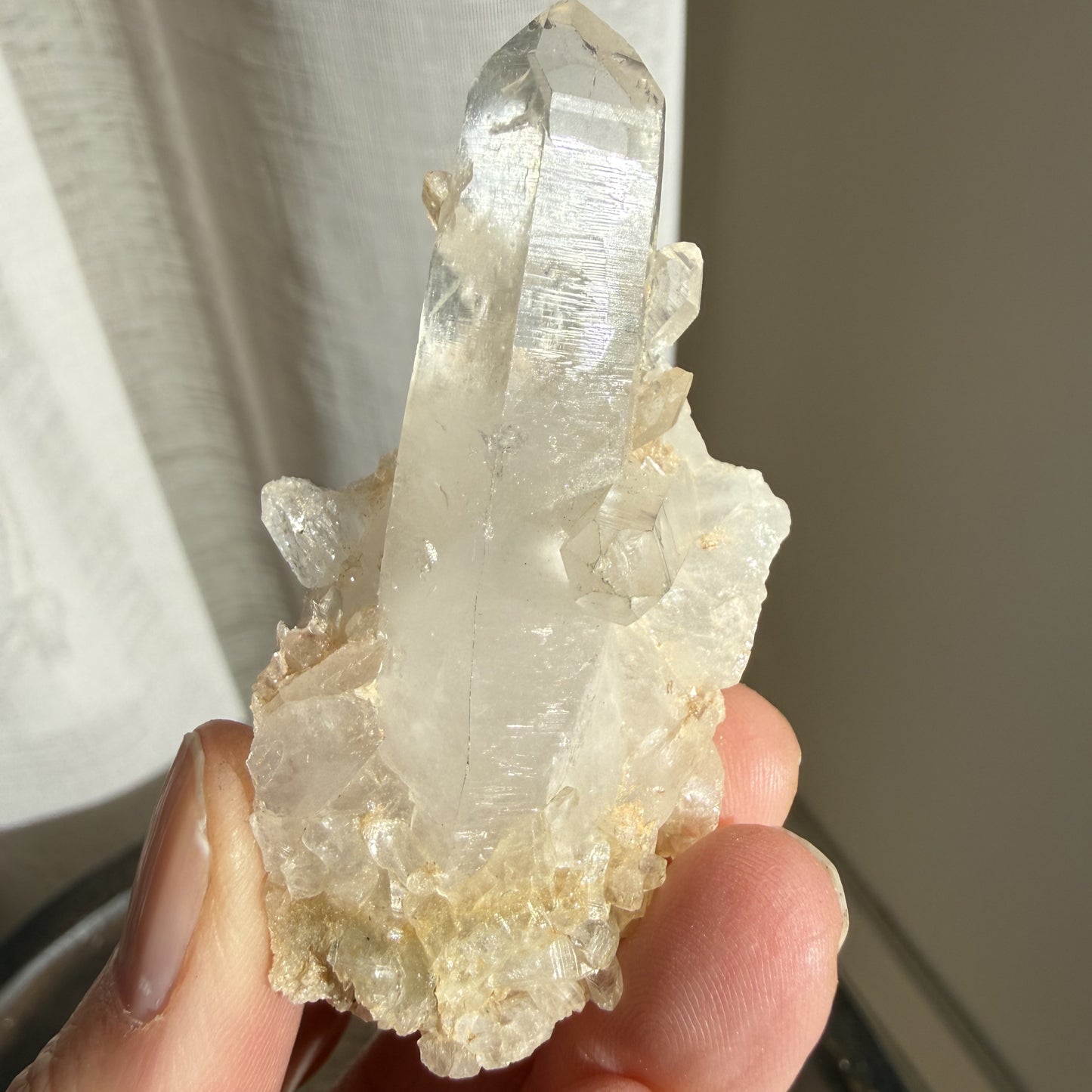 Himalayan Quartz with Golden Healer 055