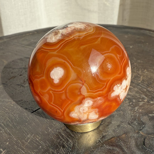 Carnelian Sphere 1