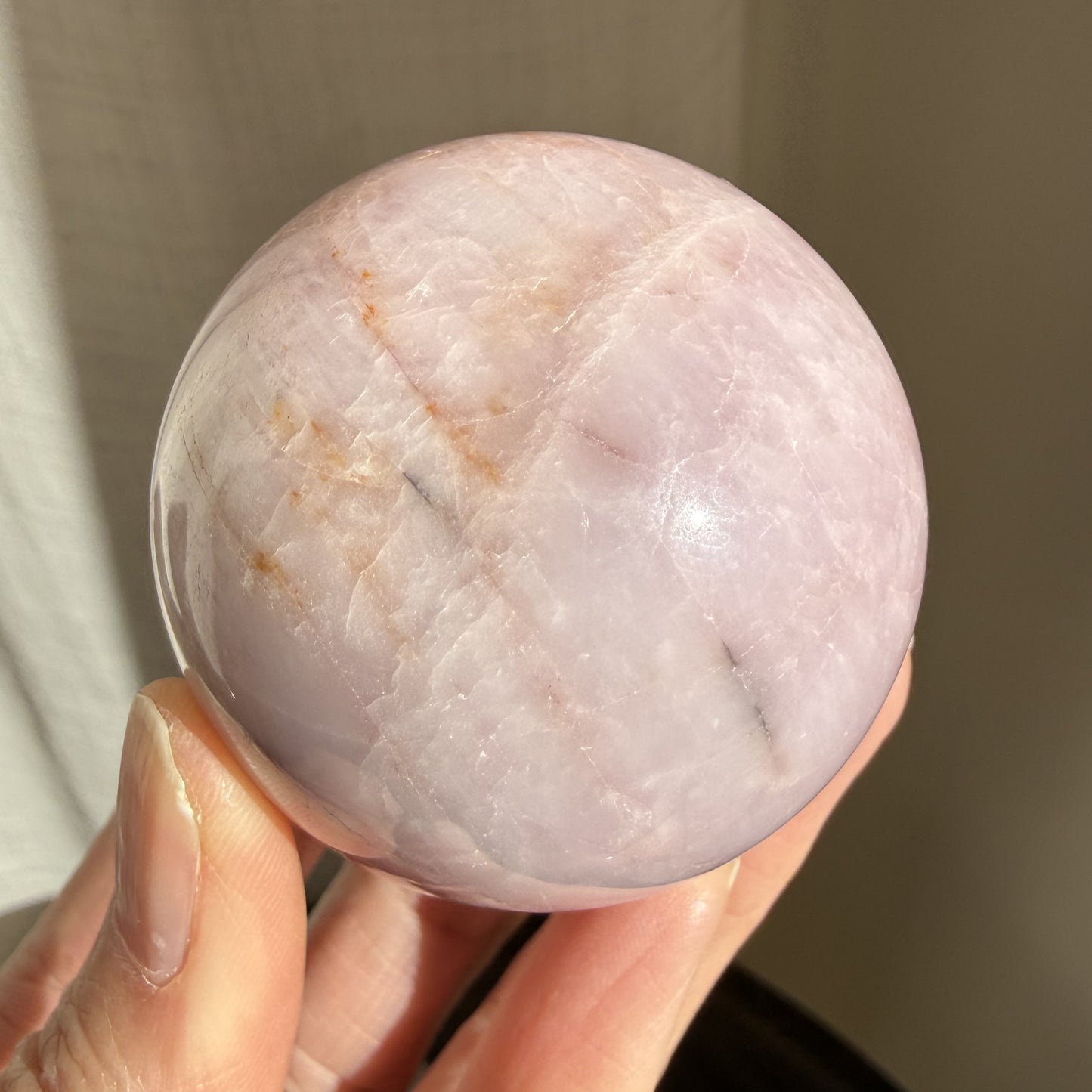 Kunzite Sphere 2