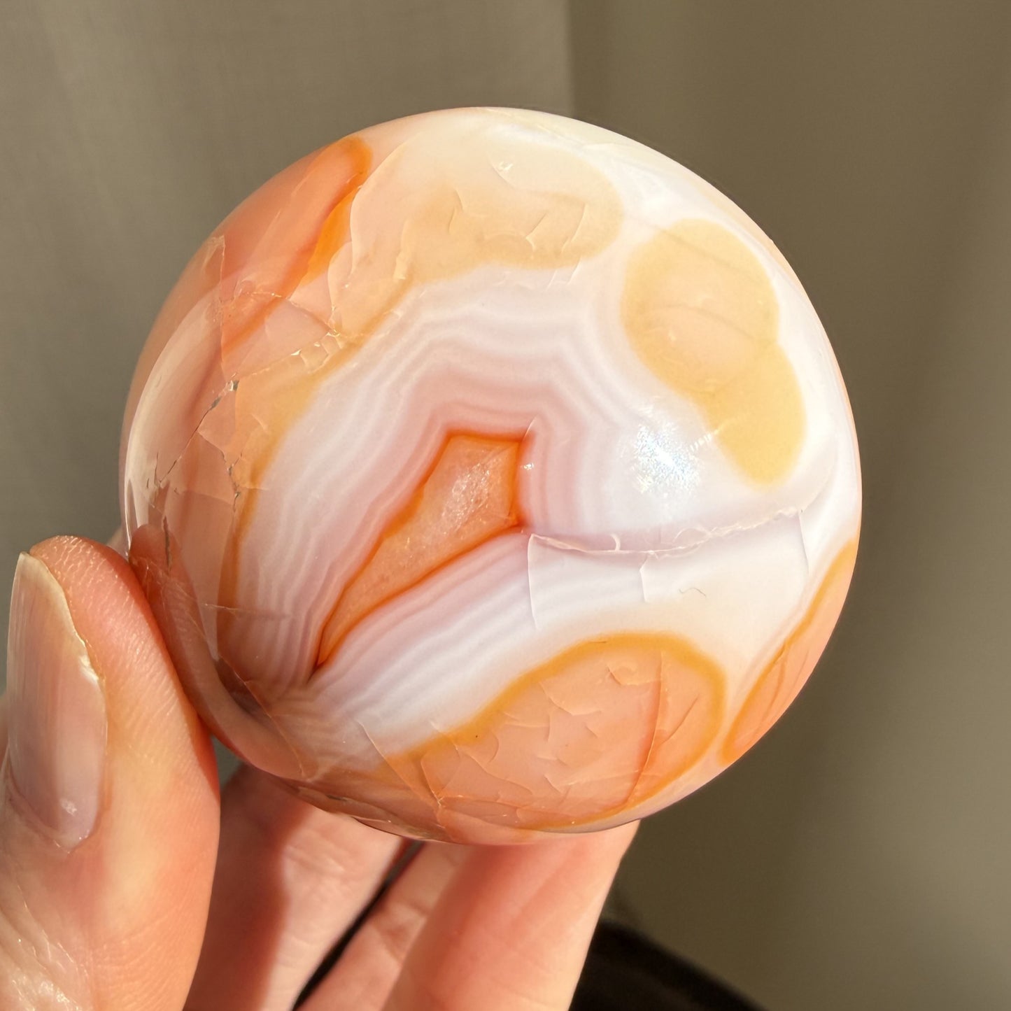 Carnelian Sphere 1