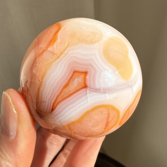 Carnelian Sphere 1