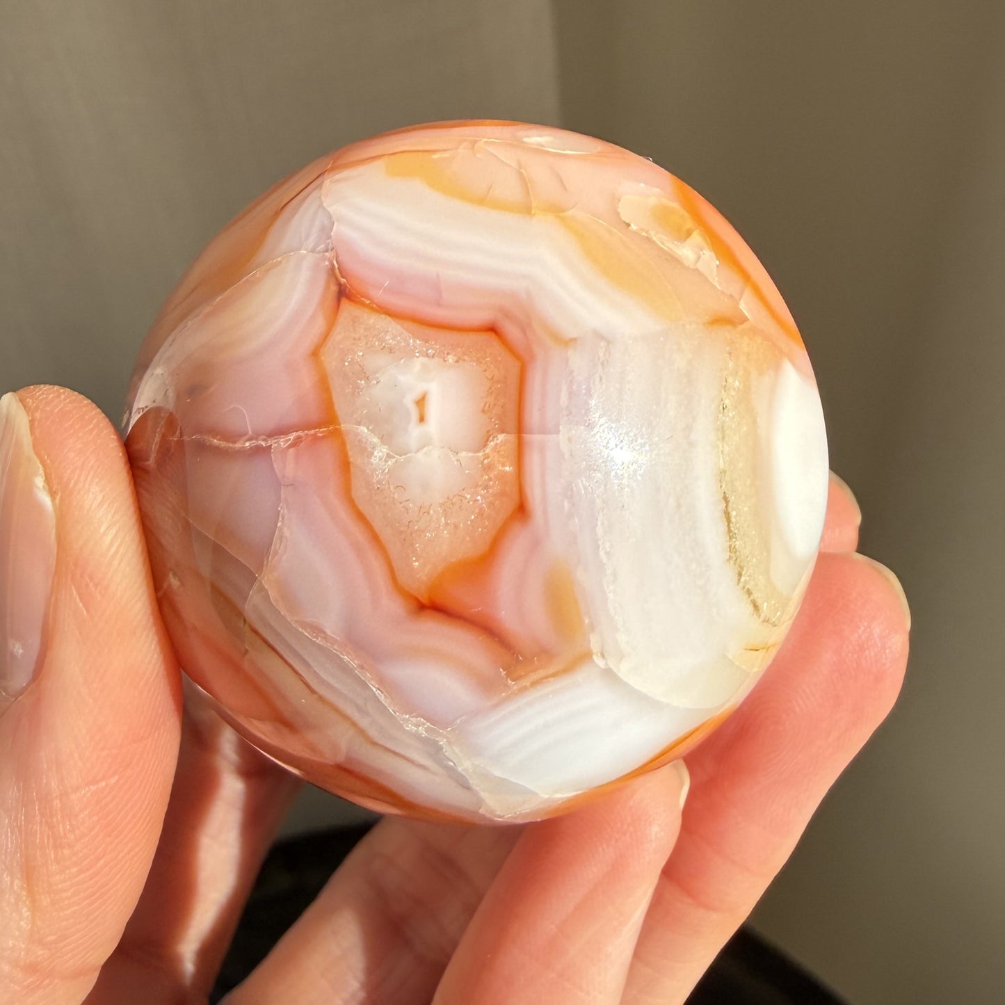 Carnelian Sphere 1