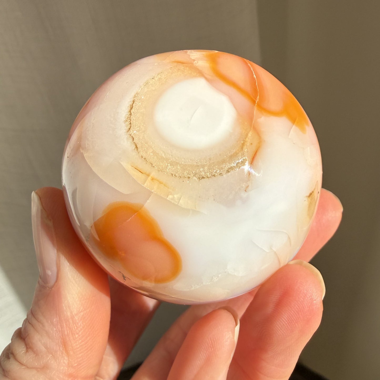 Carnelian Sphere 1