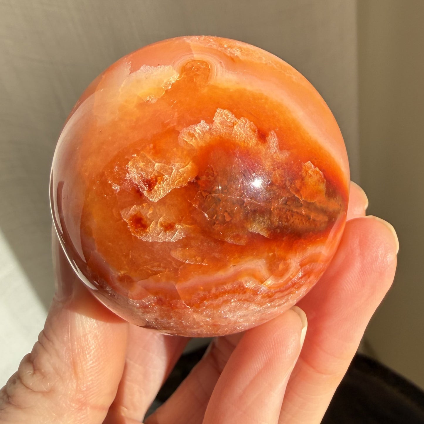 Carnelian Sphere 2