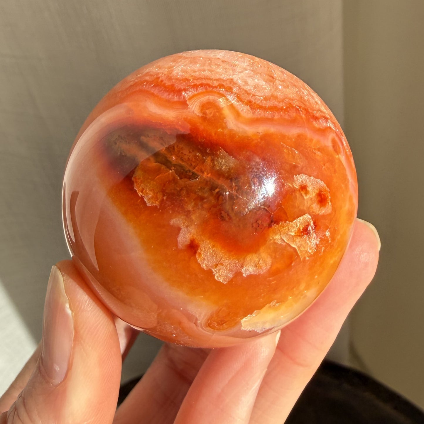 Carnelian Sphere 2