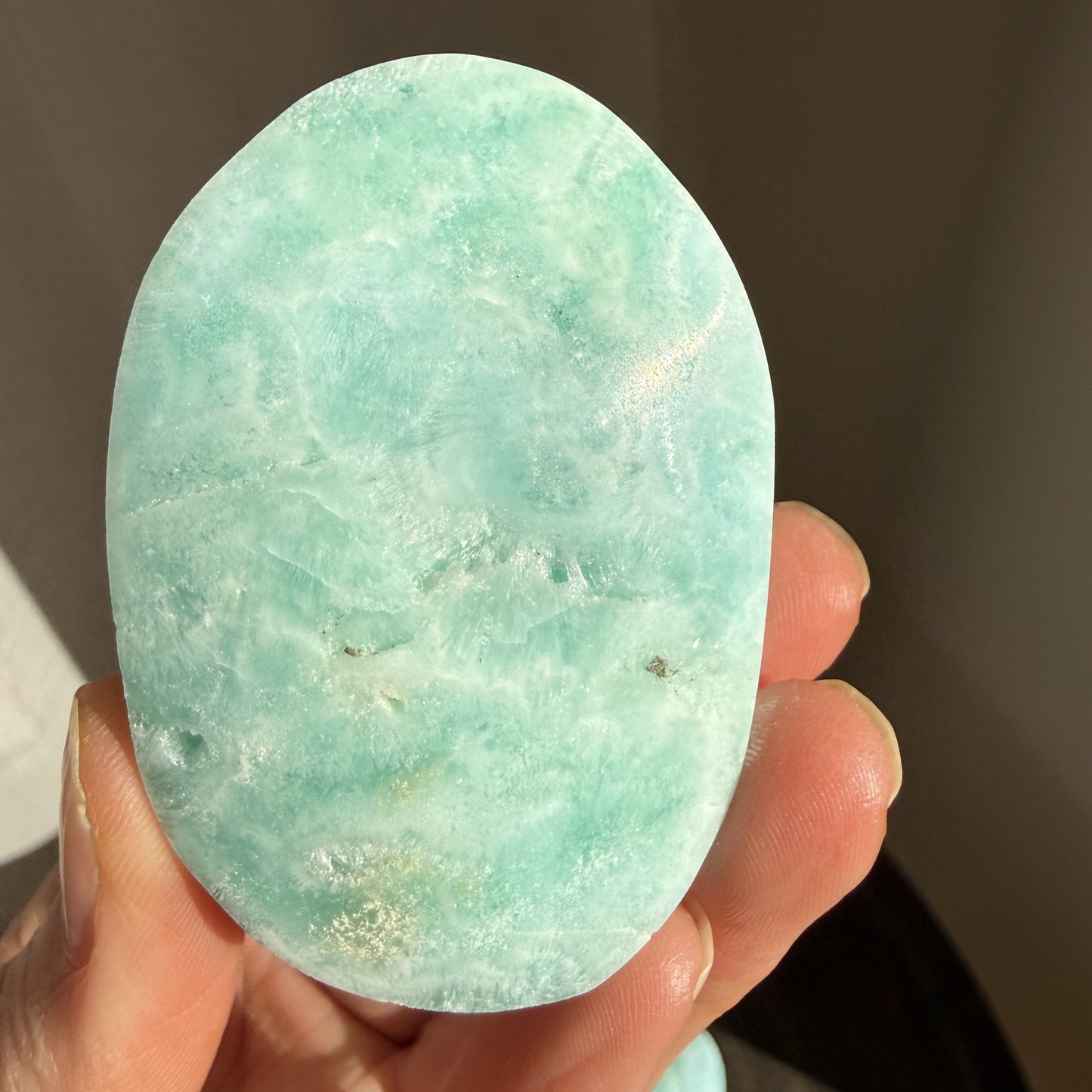 Hemimorphite Palm 5