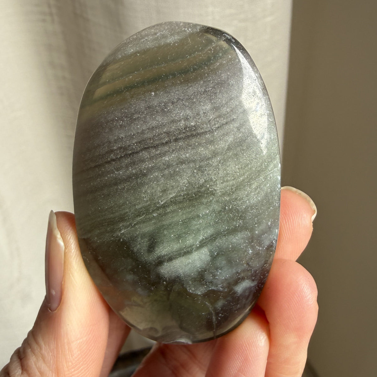 Silk Fluorite Palm 11