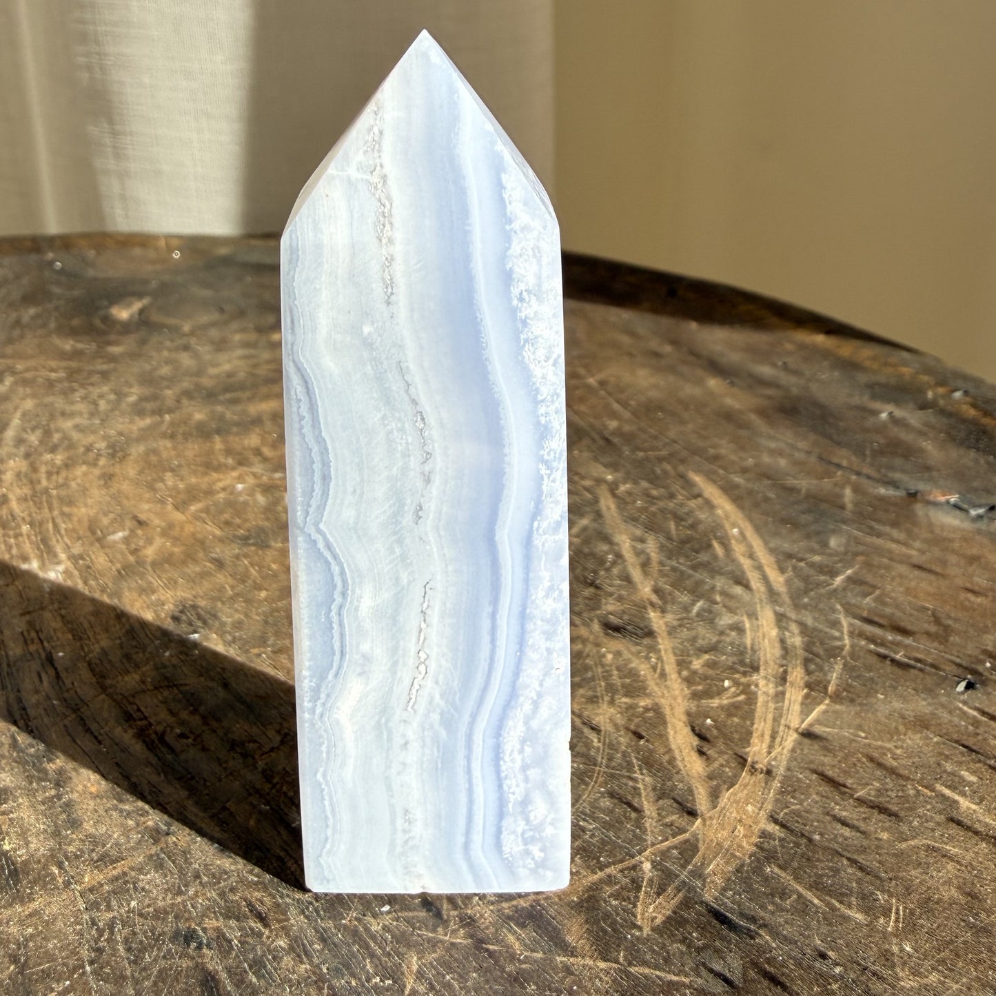 Blue Lace Agate Tower 3