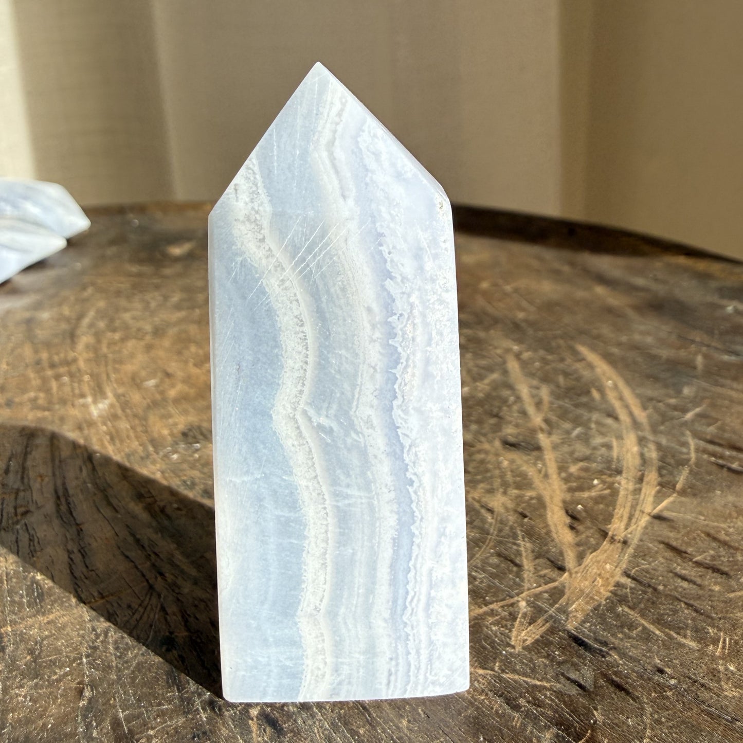 Blue Lace Agate Tower 5