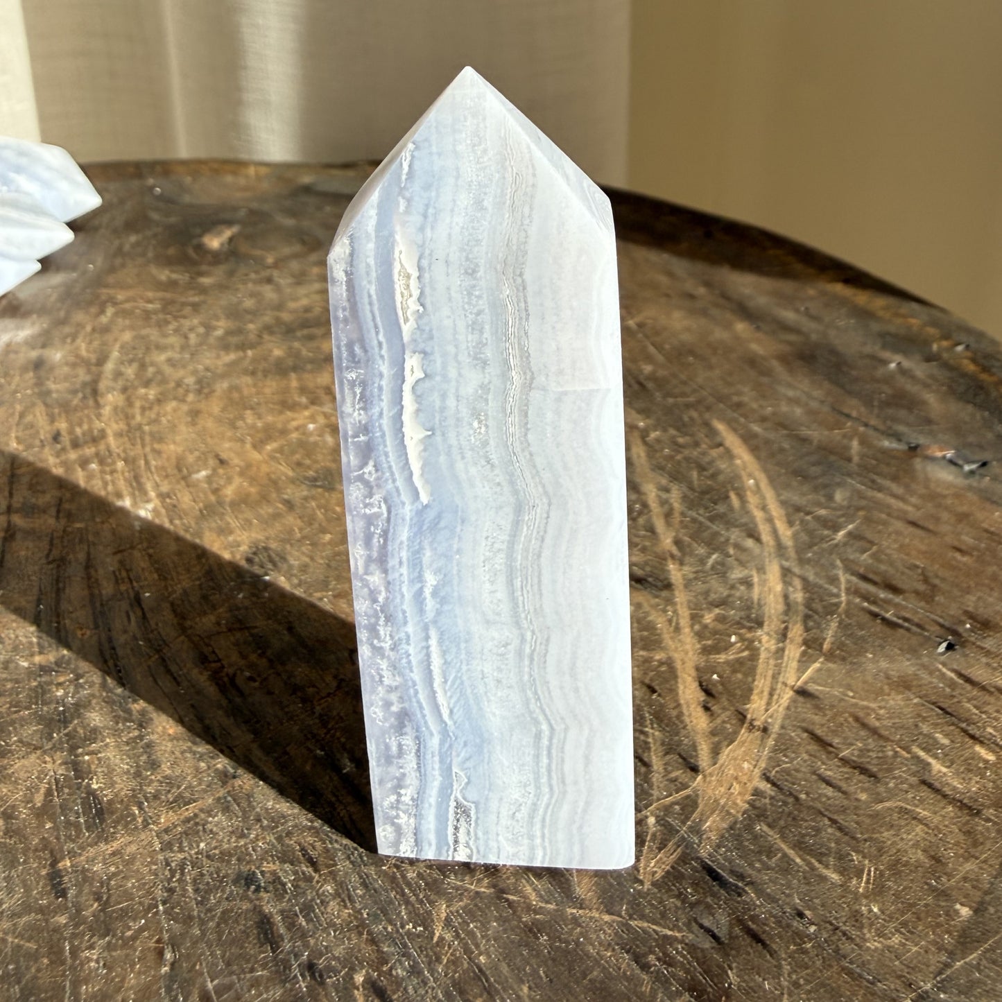 Blue Lace Agate Tower 6