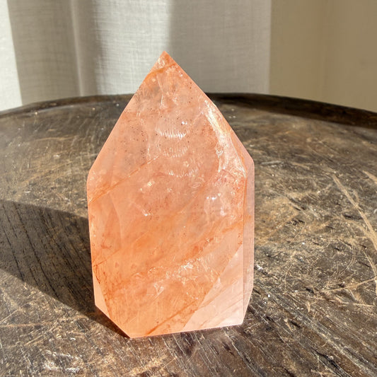 Rose Fire Quartz Tower 4