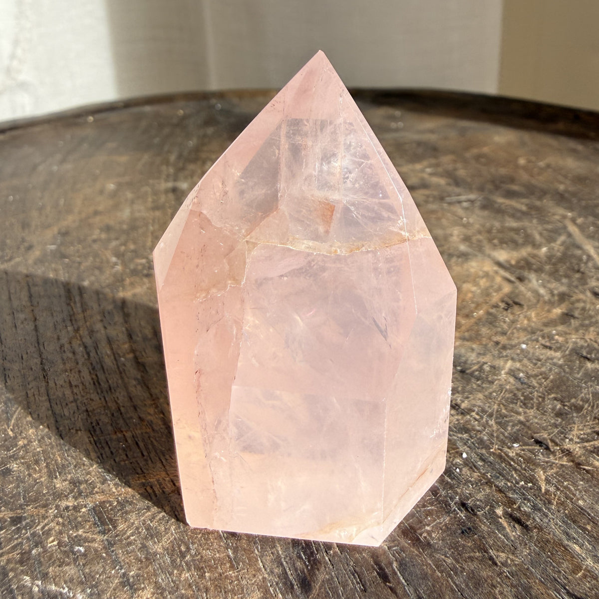 Rose Fire Quartz Tower 6