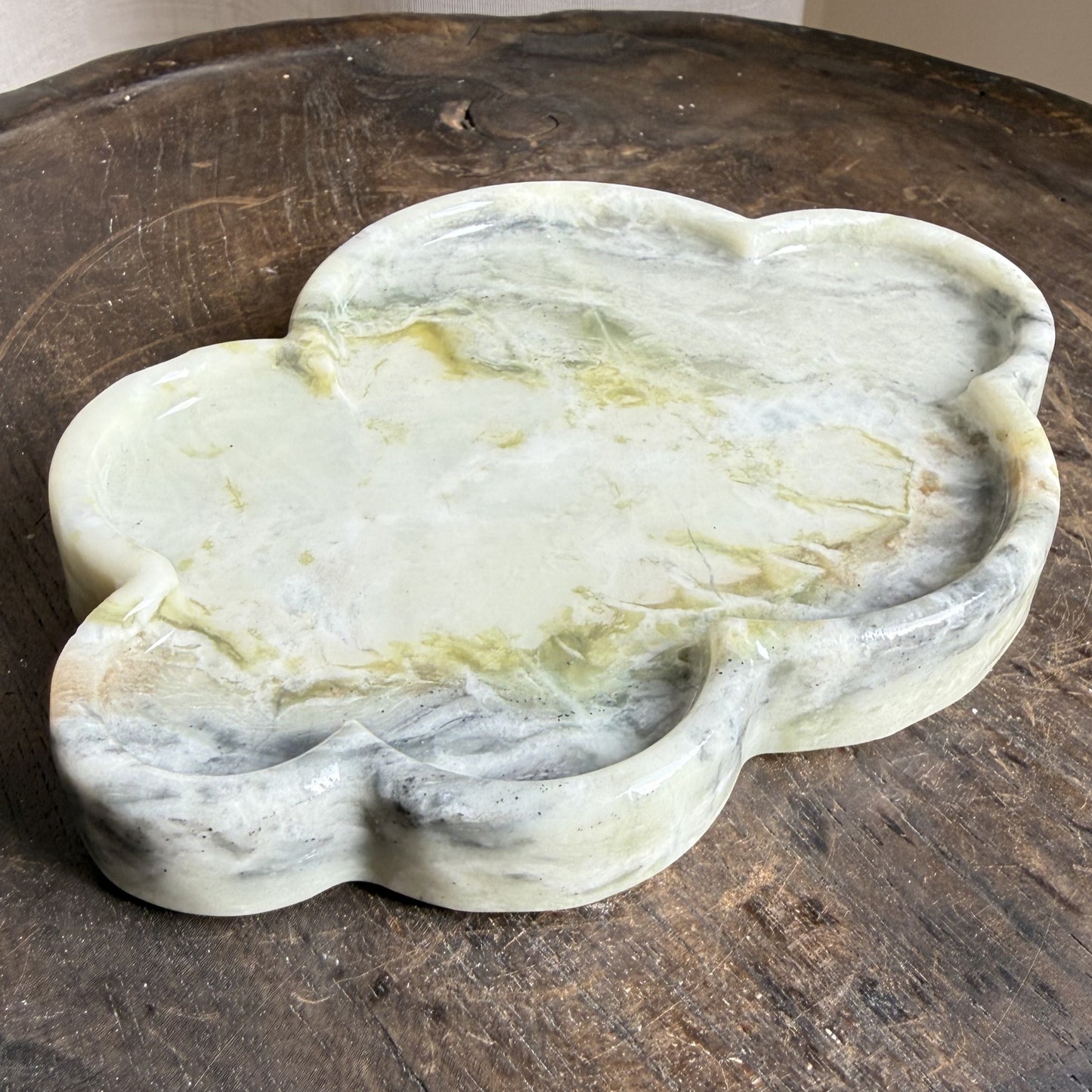 Green Jade Stone Tray 2