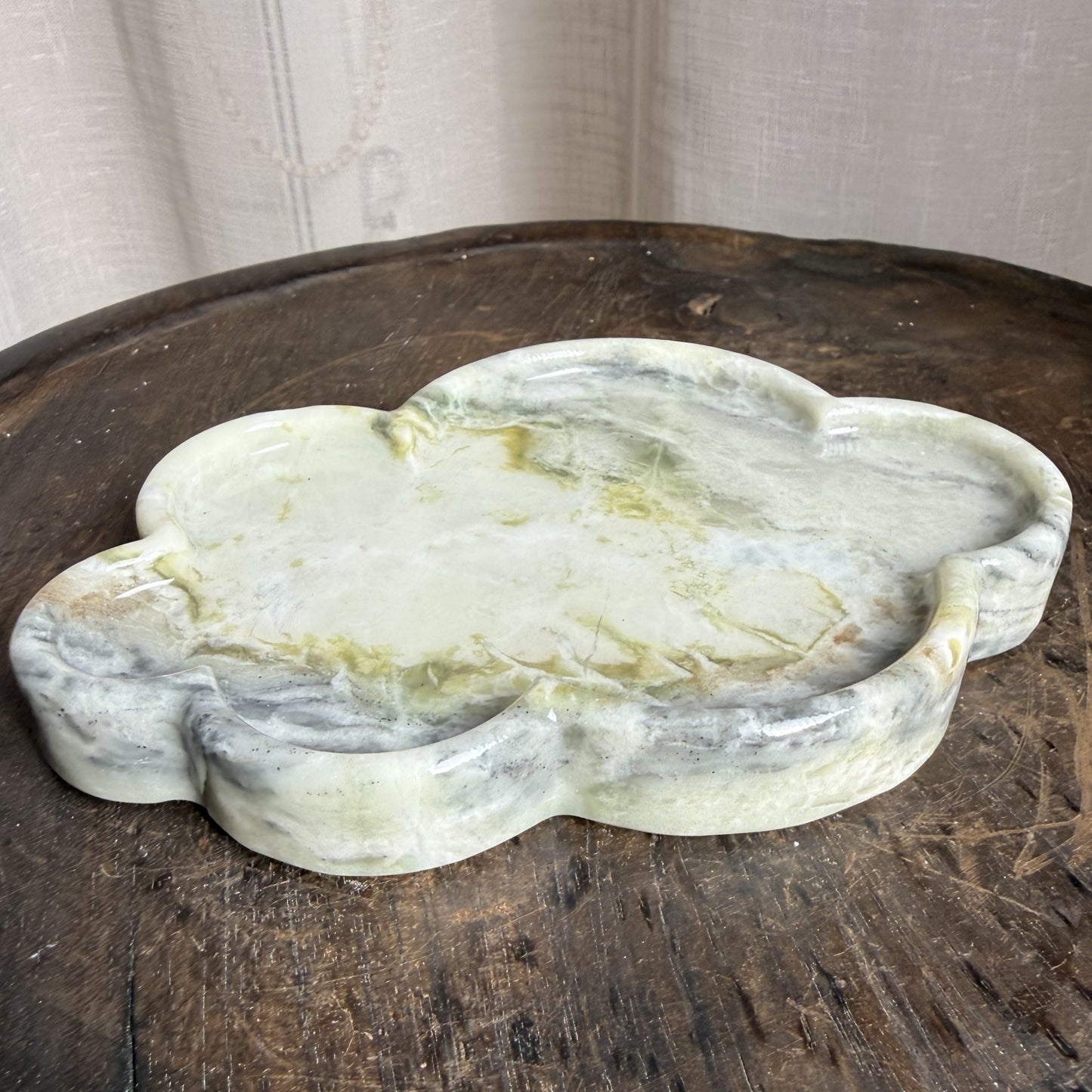 Green Jade Stone Tray 2