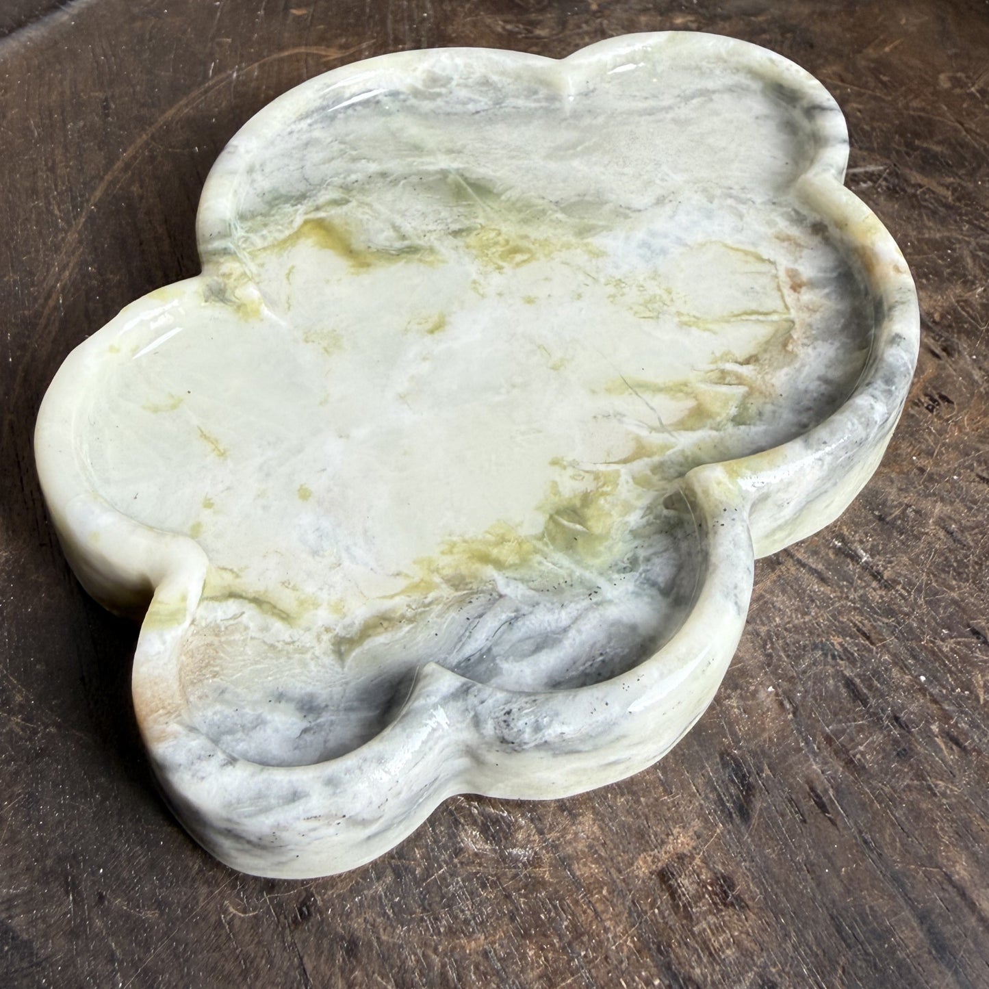 Green Jade Stone Tray 2