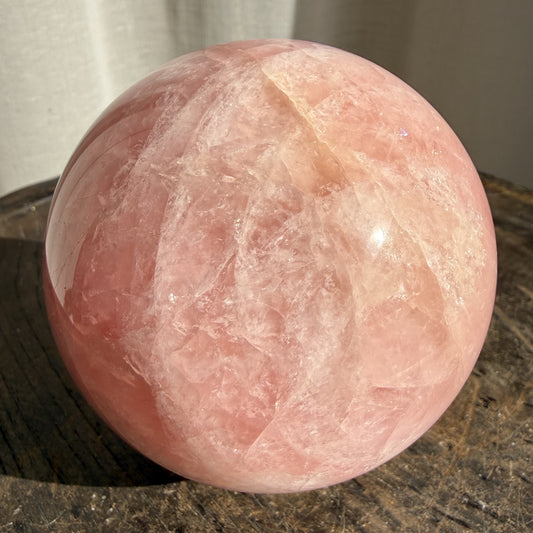 Rose Quartz Sphere 3