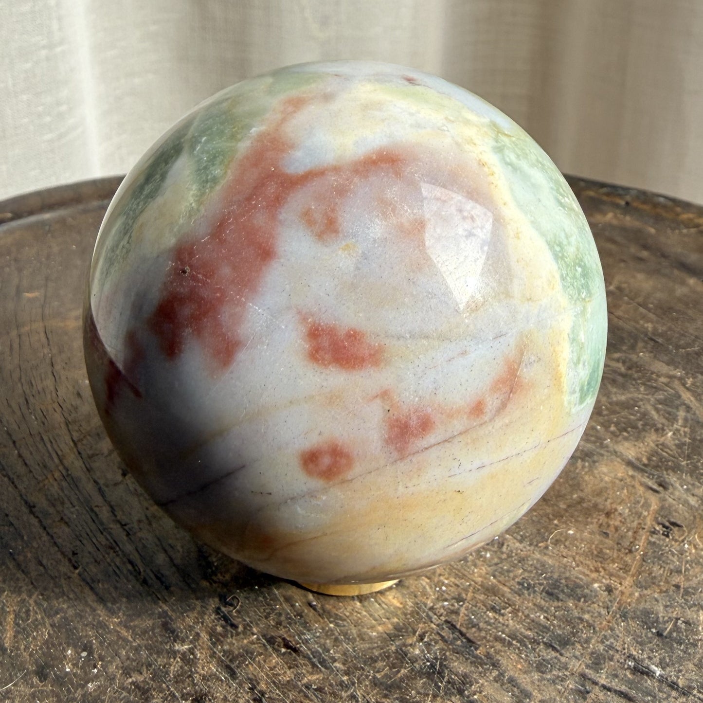Sea Jasper Sphere