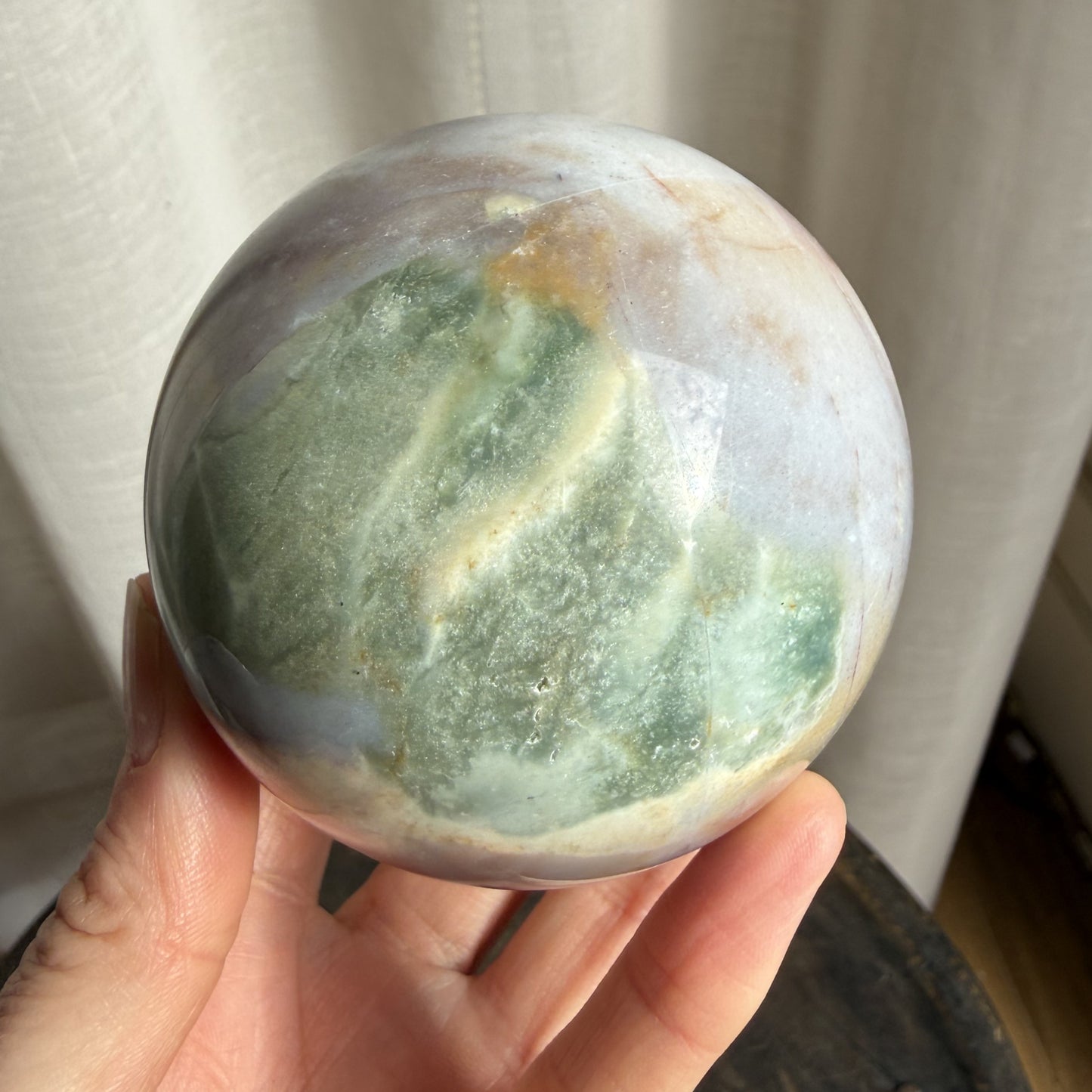 Sea Jasper Sphere