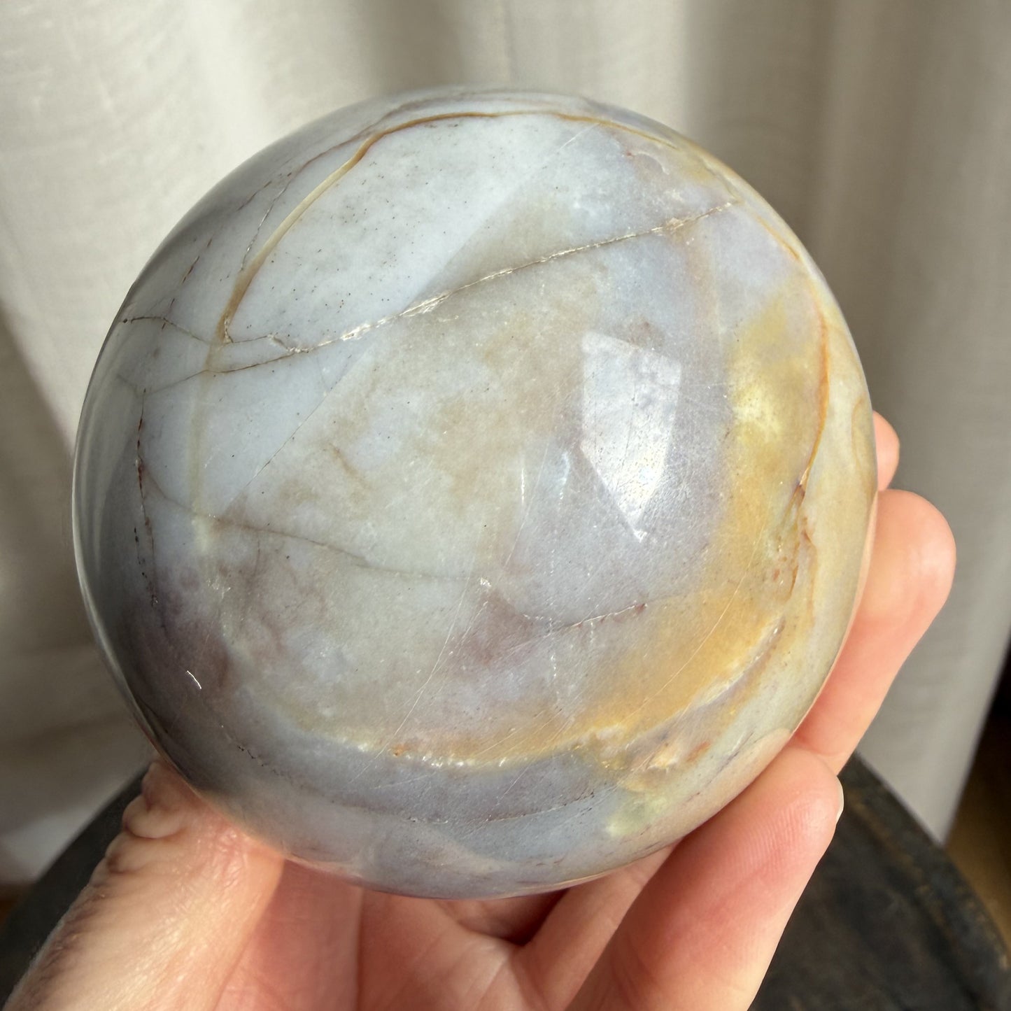 Sea Jasper Sphere
